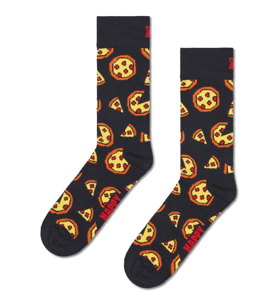 Pixelated Pizza Sock