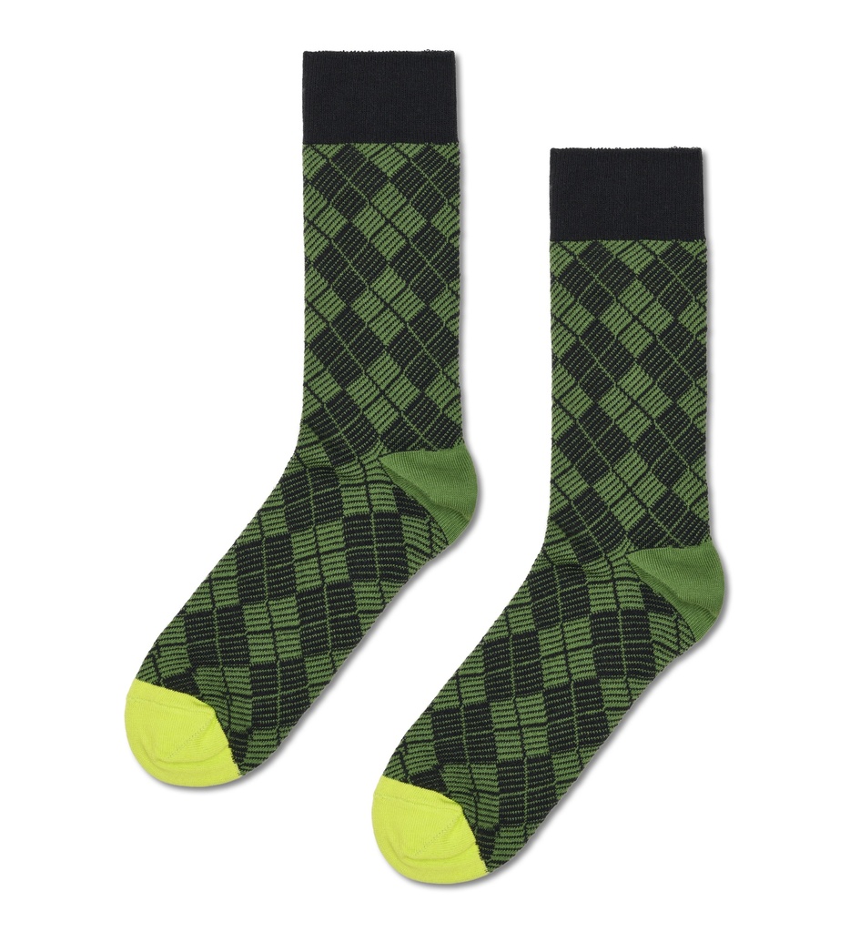 Mini Argyle Jaquard Sock