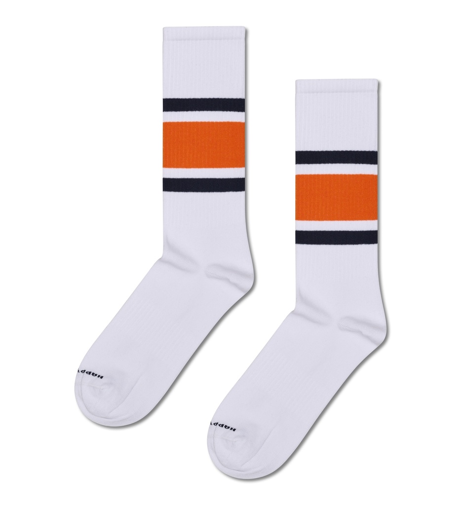Simple Stripe Sneaker Sock