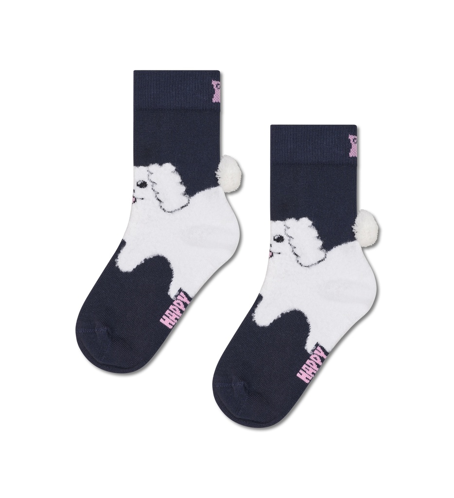 Kids Fluffy Dog Sock