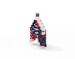 [POS0247-0] Happy Socks Stepped  Valet X 4