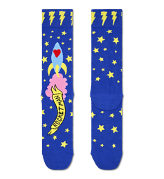 Rocket Man Sock