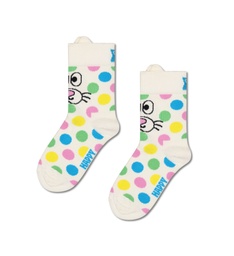 Kids Dotted Bunny Sock