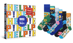 The Beatles 6-Pack Socks Gift Set