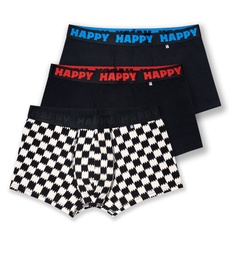 3-Pack Black Mix Short Boxers