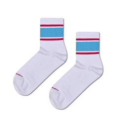 Simple Stripe 1/2 Crew Sneaker Sock